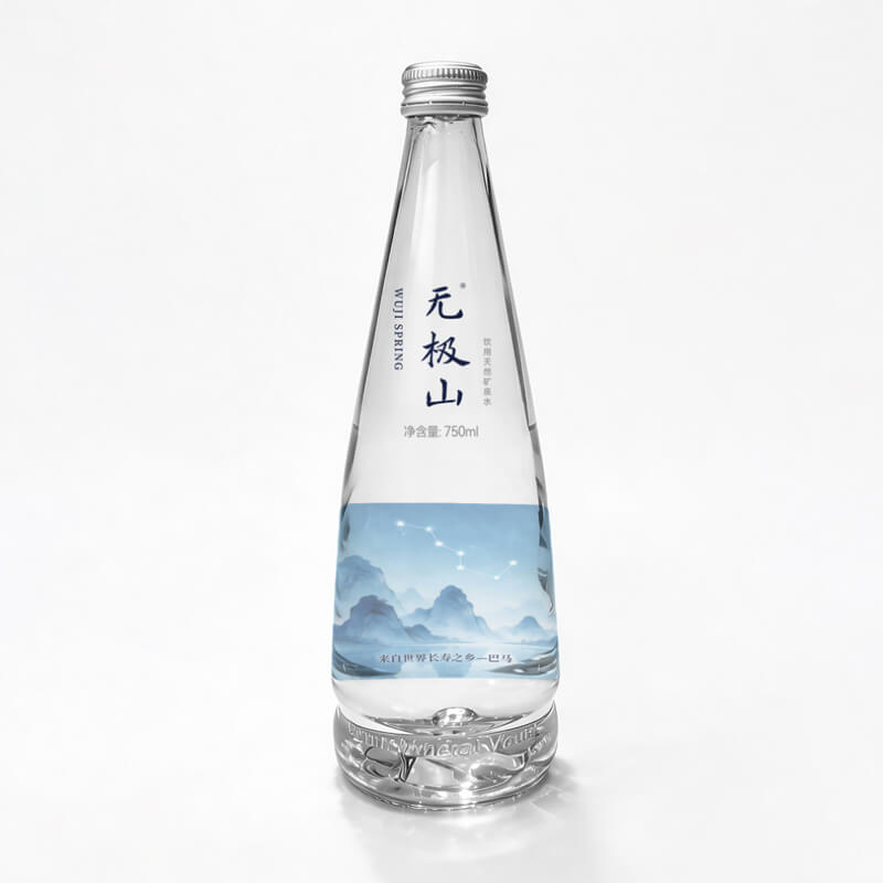 无极山高端玻璃瓶